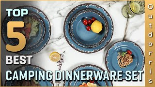 Top 5 Best Camping Dinnerware Sets Review in 2023 [upl. by Hughes]