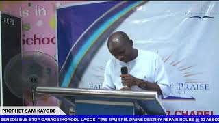 PROPHETIC MORNING DEWHOLY COMMUNION SERVICE WITH PROPHET SAM KAYODE [upl. by Margeaux]