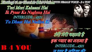 Ek Pyar Ka Nagma Hai  Karaoke With Female Voice  Scrolling Lyrics Eng amp हिंदी [upl. by Sairu907]