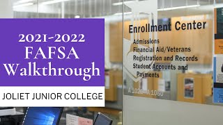 Applying for Financial Aid 20212022 FAFSA Walkthrough [upl. by Atteragram]