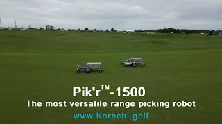 Pikr1500  Rugged Golf Range Picker Robot [upl. by Saloma643]