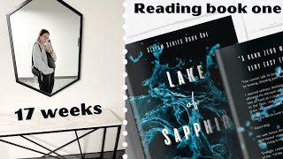 Weekly Vlog 17 weeks pregnant amp reading my first book [upl. by Nanine]