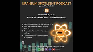 November 26 2024 US utilities are left with limited fuel options [upl. by Nnaassilem]