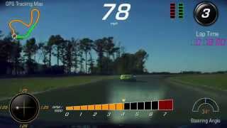 Corvette C7 Z06 NJMP Lightning 101515 [upl. by Novrej]