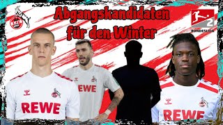 1 FC Köln SorgenkinderAbgangskandidaten für den kommenden Winter Wer hat keine Zukunft beim FC [upl. by Hynda]