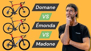 Trek Domane Vs Emonda Vs Madone  Which Trek Road Bike Is Best For You [upl. by Ahtis769]