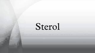 Sterol [upl. by Annaer]