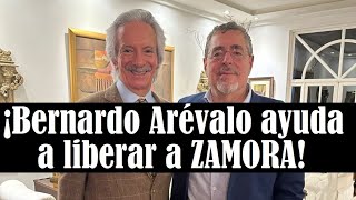 ¡Bernardo Arévalo ayuda a liberar a ZAMORA [upl. by Atiuqehc]