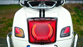 NEUE LED Blinker für die Vespa GTS 300  Umbau Teil 10 [upl. by Eussoj615]