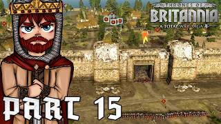 THE SIEGE OF EOFERWIC  TOTAL WAR THRONES OF BRITANNIA Lets Play Part 15 WEST SEAXE [upl. by Okkin635]