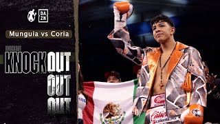 KO  Mexico vs Argentina Jaime Munguia vs Gonzalo Coria Munguia Finishes Coria Early To Stay Busy [upl. by Ednalrym]