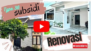 Renovasi Rumah Subsidi Type 36 [upl. by Calen]