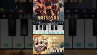 Ratsasan bgm keyboard notes shorts Short trending [upl. by Haliak]