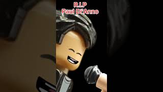 Iron maiden Strange world RIP Paul DiAnno  lego stop motion [upl. by Nnairol]