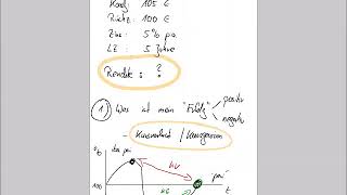 Renditeberechnung bei Anleihen [upl. by Rehpatsirhc288]