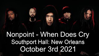 Nonpoint When Doves Cry LIVE 10321 New Orleans [upl. by Benedicta]