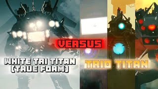 White tri titan vs Trio titan [upl. by Aynatal]