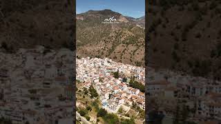 📍Frigiliana 4K la LUZ de Andalucía 💚 Frigiliana from above [upl. by Aleit]