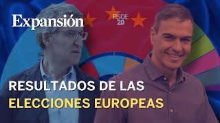 Elecciones europeas Feijóo gana pero Sánchez resiste [upl. by Oivalf]