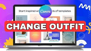 How to Change Outfit in Canva 2024 [upl. by Wj]