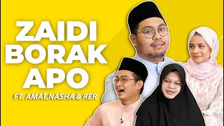 ZAIDI BORAK APO Edisi Raya Kelam Kabut D  EP4 [upl. by Dnilazor]