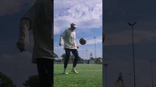 Football Freestyle Practice 🔥youtubeshorts soccer football [upl. by Nalat386]