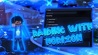 Raiding with the best FREE External In Dahood horizon Silent Aim [upl. by Steve]