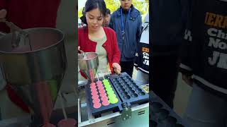 🥰 Satisfying with street food 🥳 streetfood satisfying satisfyingvideo [upl. by Ymaral]