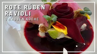 Rote Rüben Ravioli  vegetarisch  Rüben Ravioli  Haubenküche  Was koche ich heute gerykocht [upl. by Komsa]