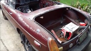 1977 MGB Roadster Restoration Project Episode 4 [upl. by Mar599]