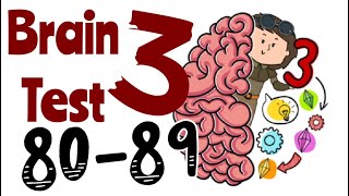 BRAIN TEST 3 – Level 80818283848586878889 [upl. by Oiracam877]