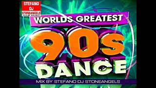 WORLDS GREATEST 90s DANCE MIX BY DJ STONEANGELS  Sash Taleesa CabballeroMaxx Fourteen 14 [upl. by Norre]