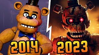 Evolution of Five Nights at Freddys 20142023 [upl. by Jeffers423]