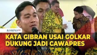 FULL Keterangan Gibran Usai Hadiri Rapimnas Golkar yang Usulkan Dirinya Jadi Cawapres Prabowo [upl. by Levona771]