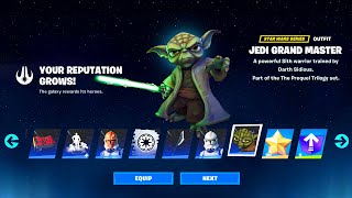 How To COMPLETE ALL FIND THE FORCE QUESTS CHALLENGES In Fortnite FALL OF THE REPUBLIC [upl. by Amandy]