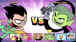 Teen Titans Go Jump Jousts  Who is the Best Gamer in the Tower CN Games [upl. by Zuckerman]