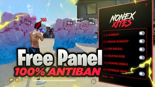 FREE PANEL  FREE FIRE PANEL  FREE FIRE ANTIBAN PANEL FOR PC [upl. by Ahsekal47]