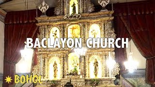 Bohol Philippines Inside the Baclayon Church [upl. by Scoville655]