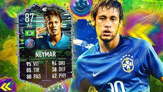 JE TESTE NEYMAR 87 FLASHBACK  rentable ou douille  🇧🇷   FIFA 22 Ultimate Team [upl. by Jessey]