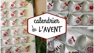 1 calendrier de lavent class et réutilisable DIY [upl. by Camel]