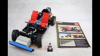 LEGO Technic Car Chassis 8860 Speed Build with Instructions [upl. by Latimer]