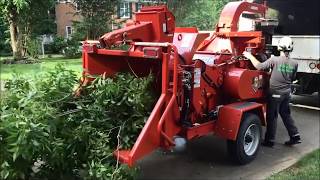 Morbark M15R Brush Chipper with CAT Diesel Engine [upl. by Errecart801]