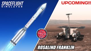 ESA EXOMars Rover Launch and Landing On Mars in Spaceflight Simulator [upl. by Nicolais]