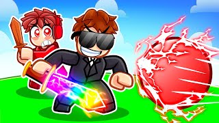 I Hired a Bodyguard in Roblox Blade Ball [upl. by Bailar]