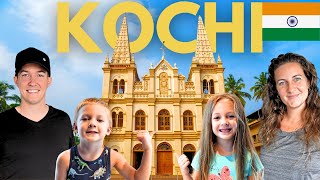 Exploring Kochi With Kids  India Travel Vlog [upl. by Ruprecht]