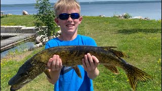 Manitoulin Island fishing [upl. by Yklam]