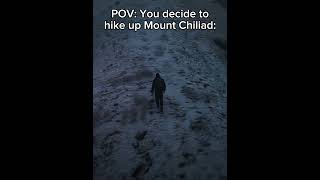 Mount Chiliad is not for the WEAK gta5 gta grandtheftauto [upl. by Llekcor399]