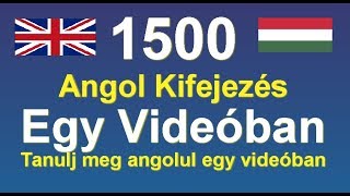 1500 Angol Kifejezések [upl. by Niai]