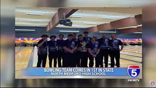 North Medford High School Bowling Team take 1st in state [upl. by Eelano]