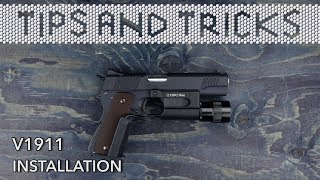 TIPS amp TRICKS  VFC V1911 INSTALLATION  AIRSOFT [upl. by Stich]